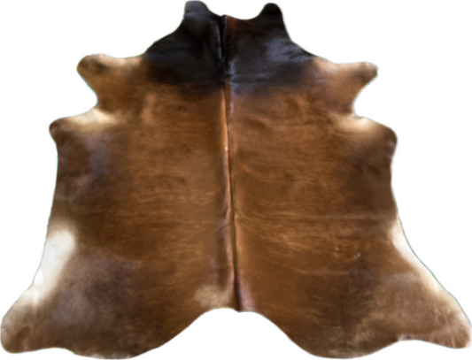 BRINDLE NATURAL COWHIDE